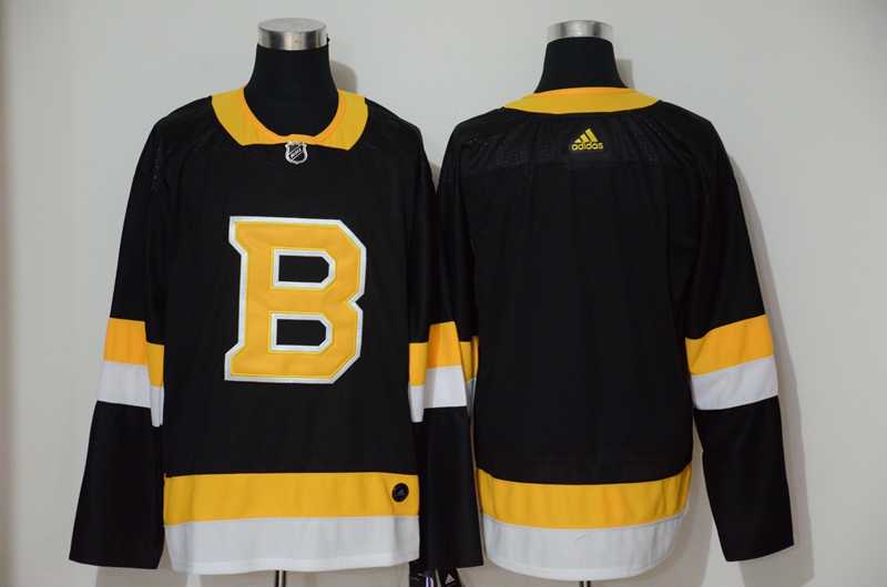 Men's Boston Bruins Black Alternate 2019 Stitched NHL Jersey